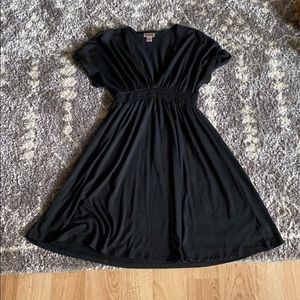 black summer dress
